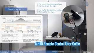 MH10 रिमोट कंट्रोल यूजर गाइड (MC079D सीरीज डेलाइट हार्वेस्टिंग)