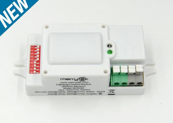 Automatic Switching 120-277Vac Light Motion Sensor Microwave Approved FCC