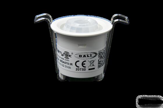 35 मिमी कट-आउट DALI-2 PIR मोशन और डेलाइट सेंसर PIR मूवमेंट डिटेक्टर